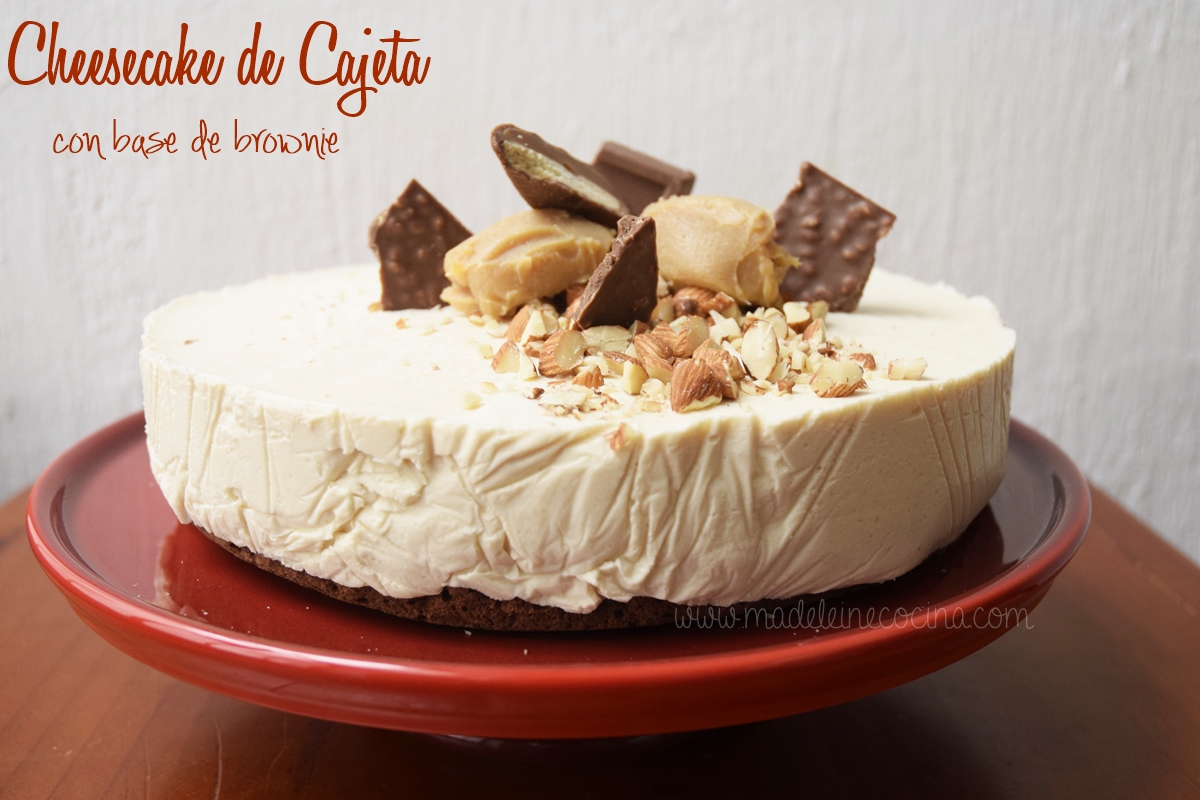 Cheesecake de Cajeta