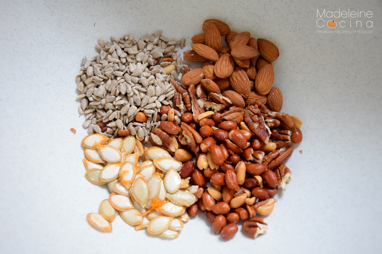 Receta Mix Frutos secos y semillas