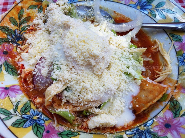 Enchiladas en Atlixco, Puebla | Madeleine Cocina