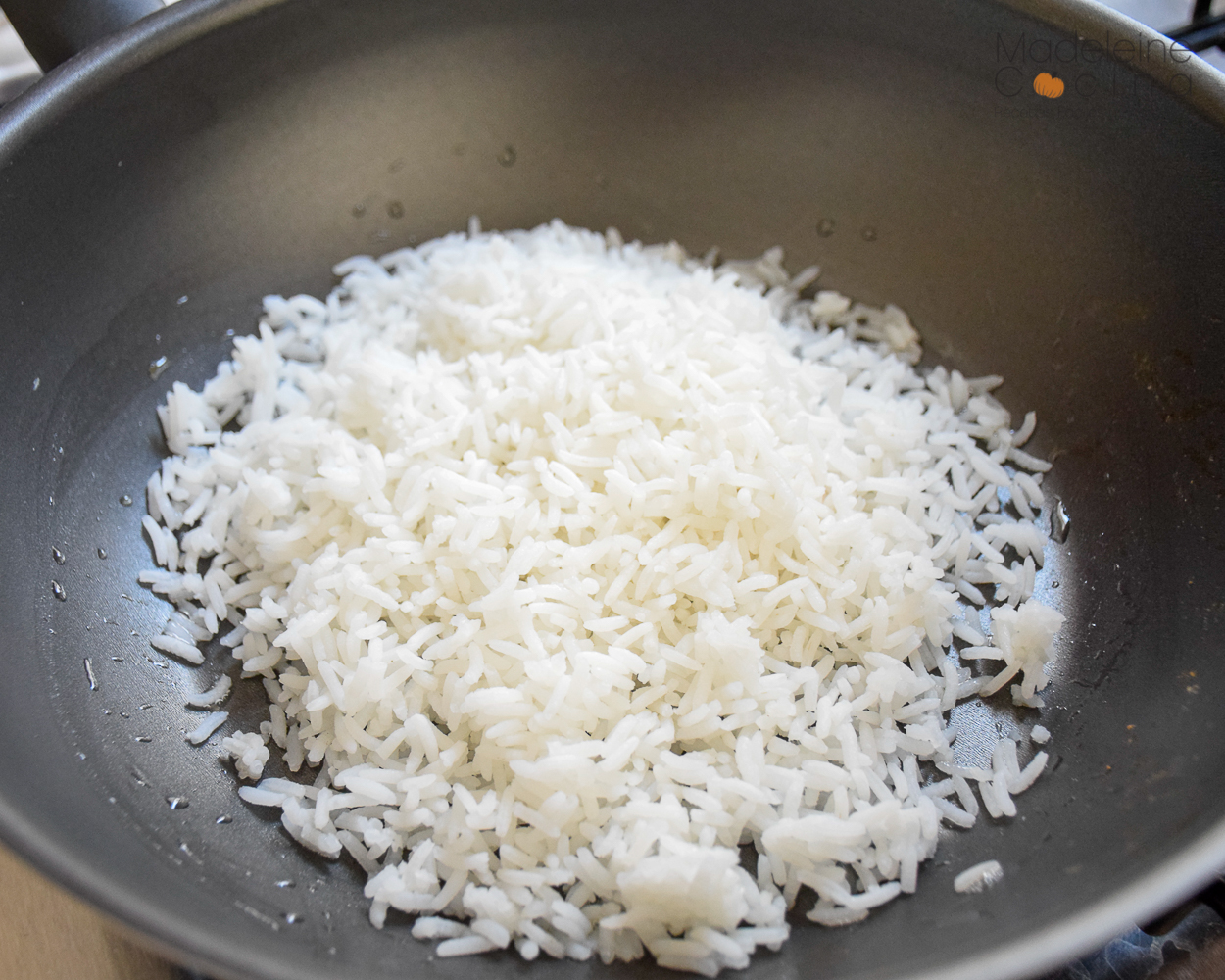 Cocinando el arroz