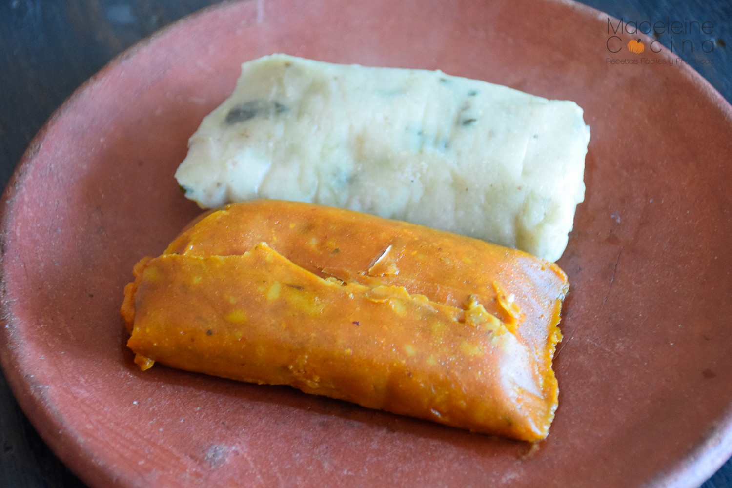 Tamales coloradito y chipilin