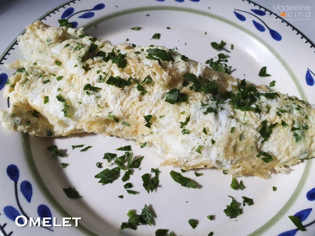Receta omelet