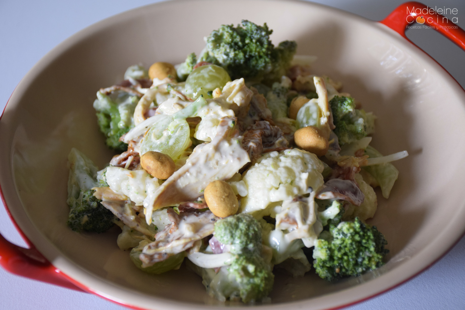 Ensalada fría de brócoli y coliflor | Madeleine Cocina