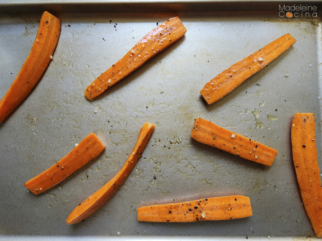 Receta zanahorias rostizadas
